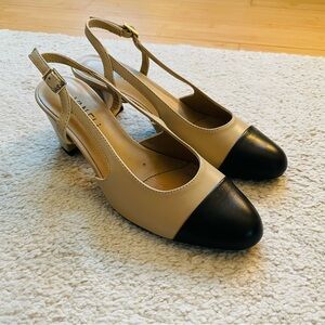 Van Eli sling back pumps